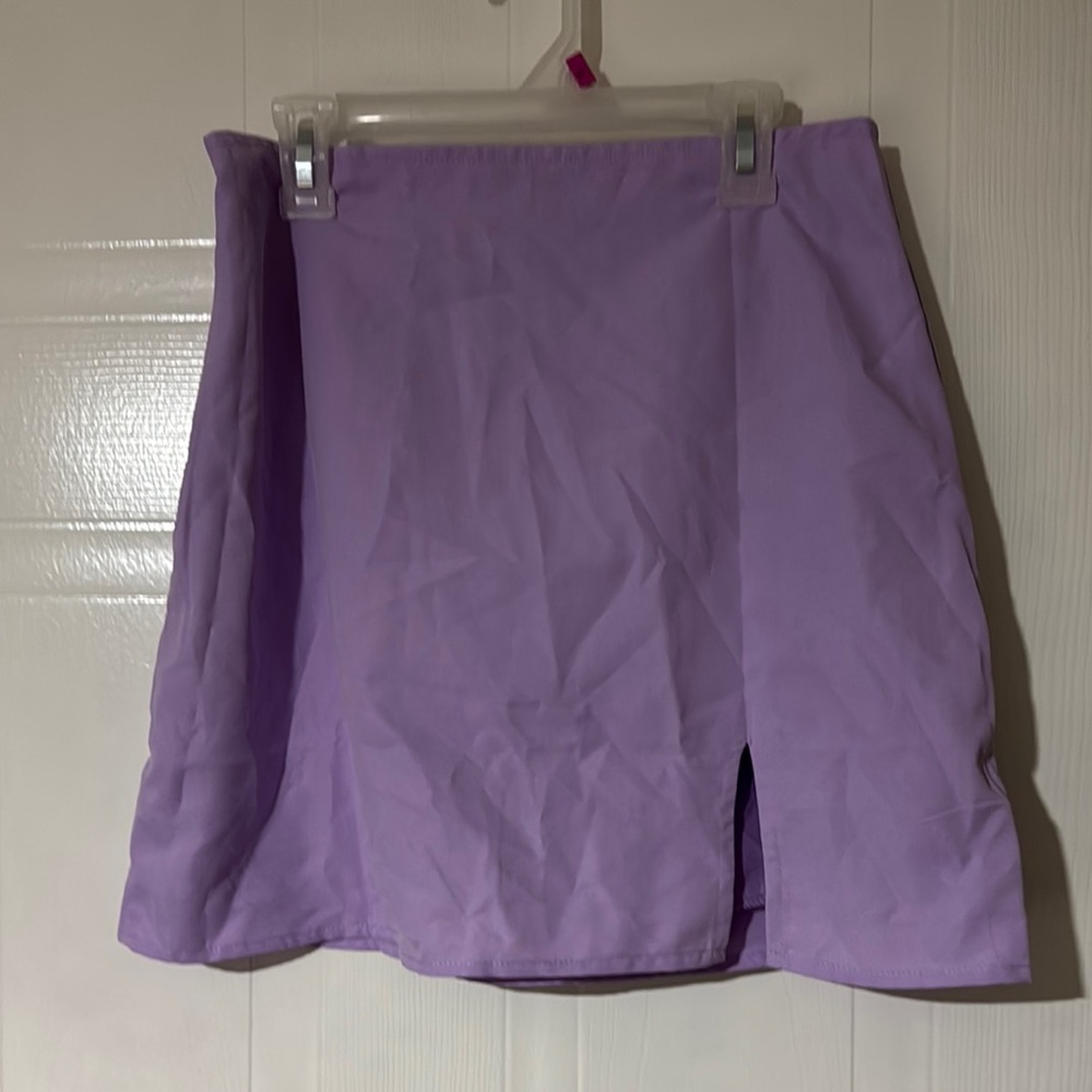 Lavender Mini Skirt